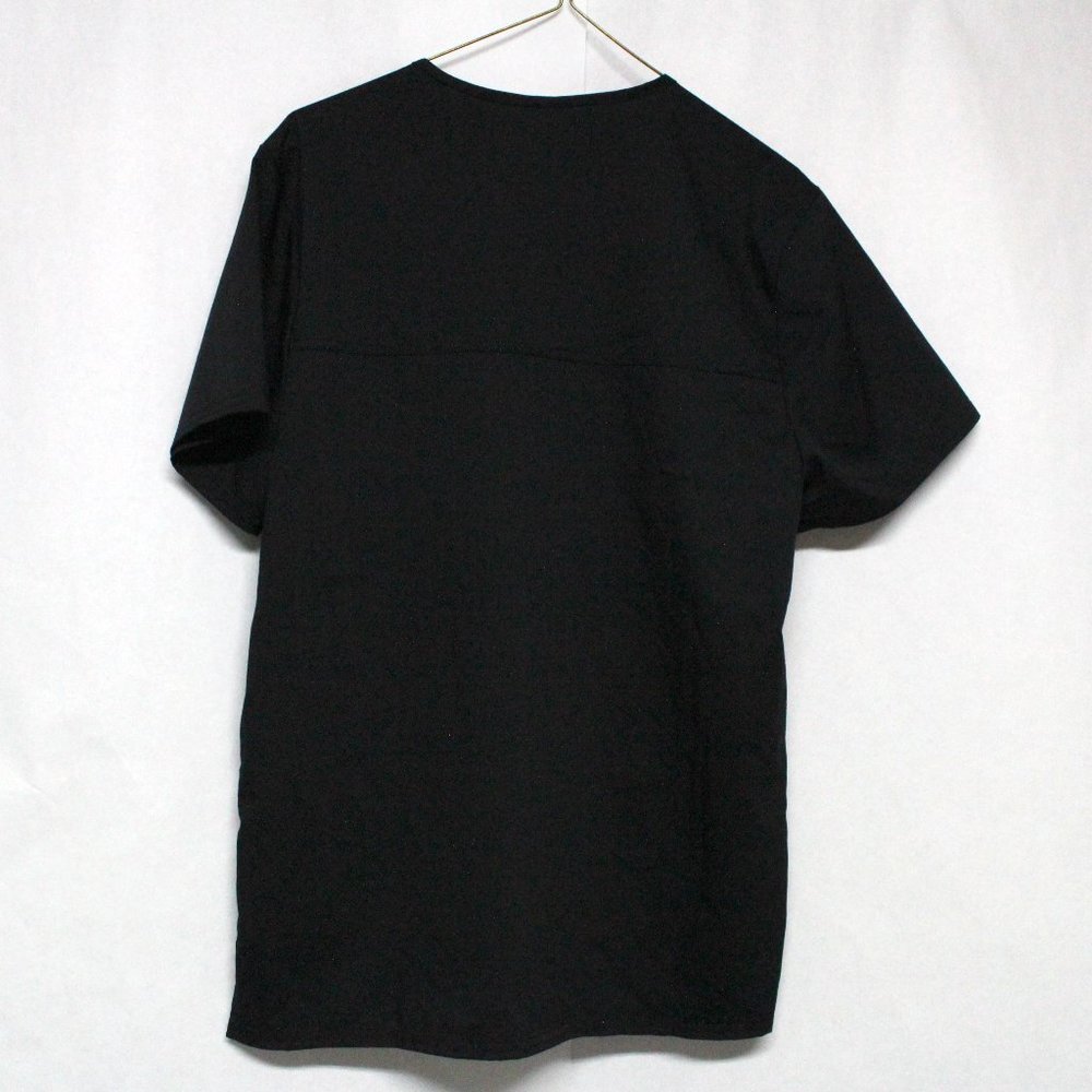 Cherokee Authentic Workwear Revolution Scrub Black Top Size Small - Picture 2 of 15